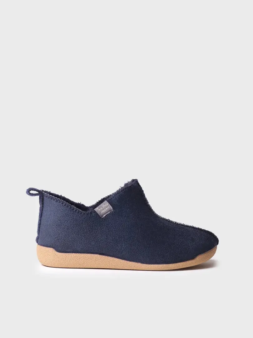 Toni Pons Slippers | MOSCU-BD - Zapatilla de casa abotinada para mujer en piel | MOSCU-BD
