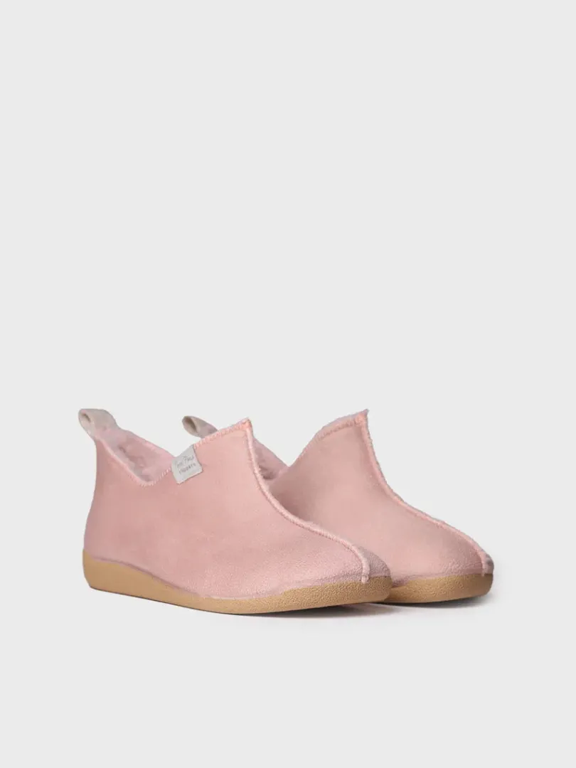 Toni Pons Slippers | MOSCU-BD - Zapatilla de casa abotinada para mujer en piel | MOSCU-BD