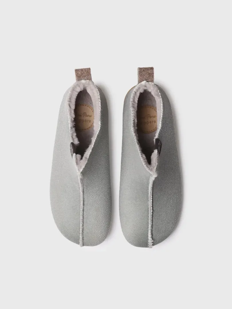 Toni Pons Slippers | MOSCU-BD - Zapatilla de casa abotinada para mujer en piel | MOSCU-BD