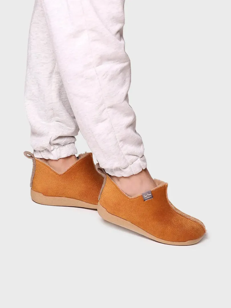 Toni Pons Slippers | MOSCU-BD - Zapatilla de casa abotinada para mujer en piel | MOSCU-BD