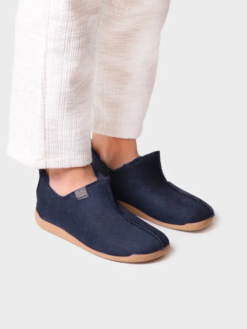 Toni Pons Slippers | MOSCU-BD - Zapatilla de casa abotinada para mujer en piel | MOSCU-BD