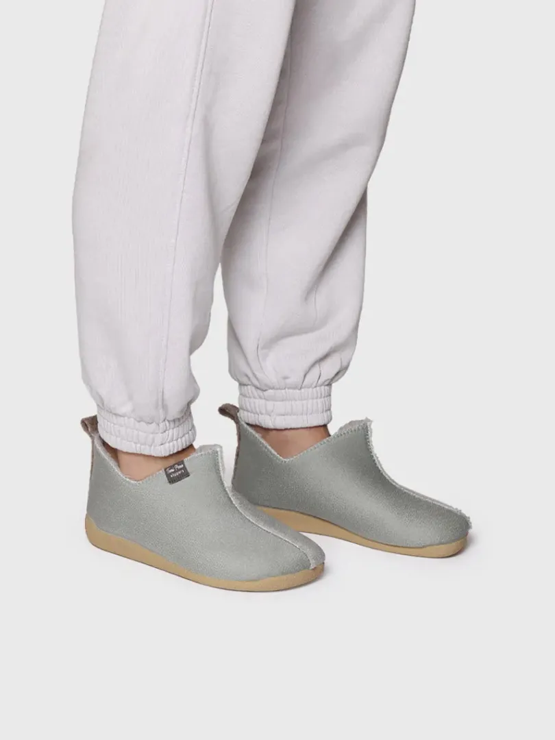 Toni Pons Slippers | MOSCU-BD - Zapatilla de casa abotinada para mujer en piel | MOSCU-BD