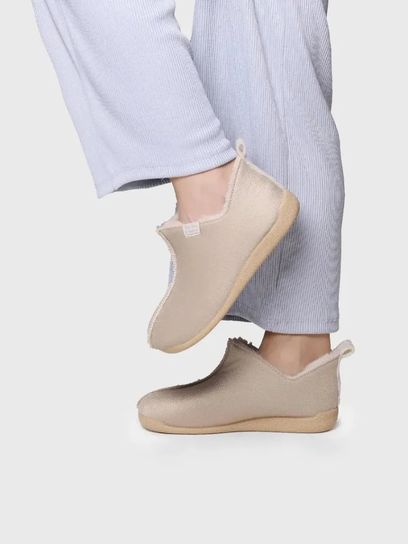 Toni Pons Slippers | MOSCU-BD - Zapatilla de casa abotinada para mujer en piel | MOSCU-BD