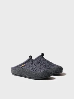 Toni Pons Slippers | NADIR-UM - Zapatilla tipo zueco para hombre en tejido acolchado y fieltro | NADIR-UM