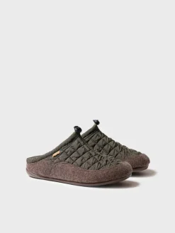 Toni Pons Slippers | NADIR-UM - Zapatilla tipo zueco para hombre en tejido acolchado y fieltro | NADIR-UM