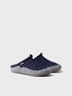 Toni Pons Slippers | NADIR-UM - Zapatilla tipo zueco para hombre en tejido acolchado y fieltro | NADIR-UM