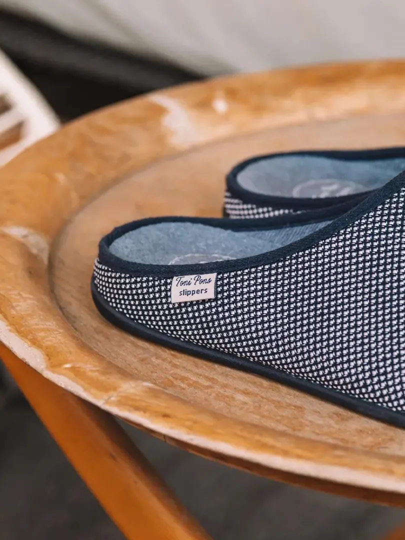 Toni Pons Slippers | NASH-JO - Zapatilla de casa tipo zueco de hombre en rejilla | NASH-JO