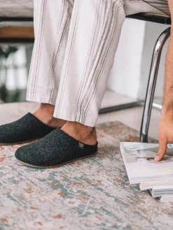 Toni Pons Slippers | NEO-FR - Zapatilla de casa tipo zueco para hombre en fieltro reciclado | NEO-FR