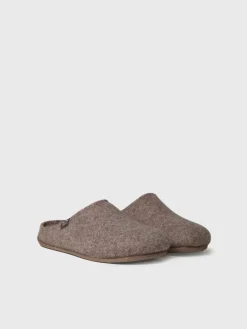 Toni Pons Slippers | NEO-FR - Zapatilla de casa tipo zueco para hombre en fieltro reciclado | NEO-FR