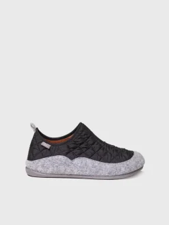 Toni Pons Slippers | NIL-UM - Slippers para hombre en fieltro y tejido acolchado | NIL-UM