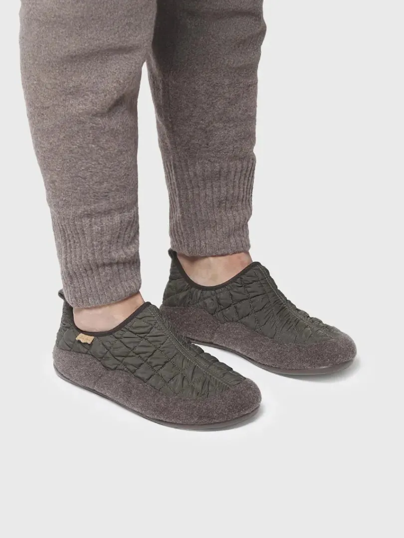 Toni Pons Slippers | NIL-UM - Slippers para hombre en fieltro y tejido acolchado | NIL-UM