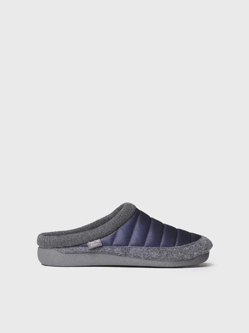 Toni Pons Slippers | NIX-TK - Zapatilla de casa tipo zueco en tejido acolchado y fieltro | NIX-TK