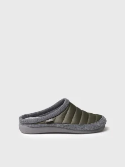 Toni Pons Slippers | NIX-TK - Zapatilla de casa tipo zueco en tejido acolchado y fieltro | NIX-TK