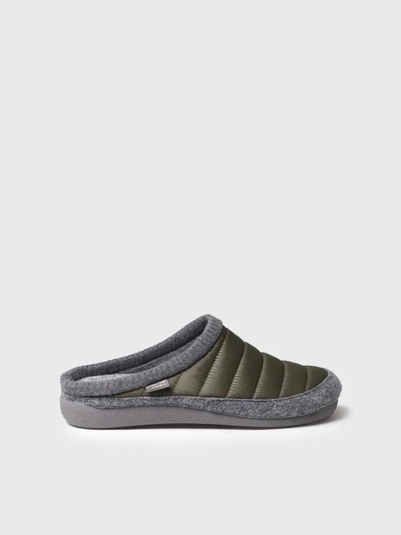 Toni Pons Slippers | NIX-TK - Zapatilla de casa tipo zueco en tejido acolchado y fieltro | NIX-TK