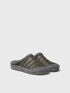 Toni Pons Slippers | NIX-TK - Zapatilla de casa tipo zueco en tejido acolchado y fieltro | NIX-TK
