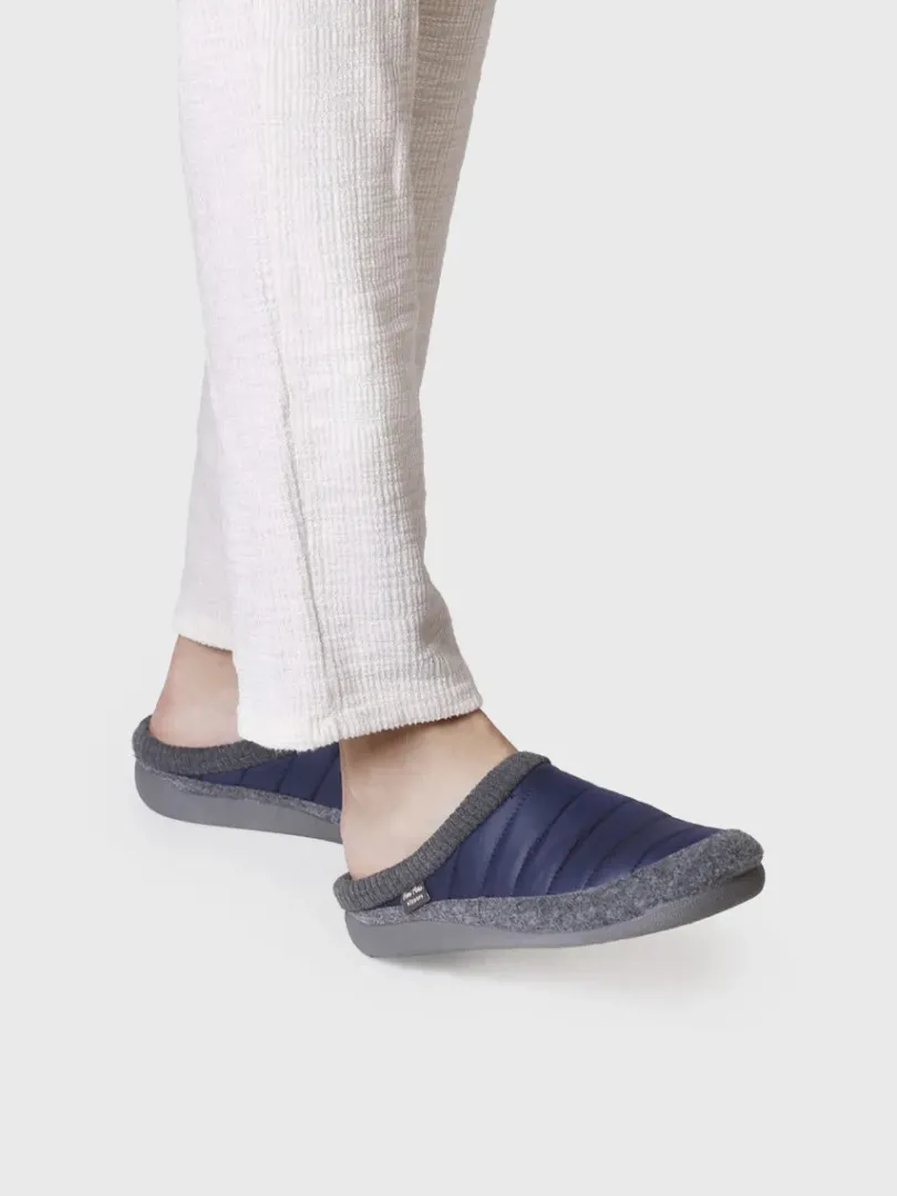 Toni Pons Slippers | NIX-TK - Zapatilla de casa tipo zueco en tejido acolchado y fieltro | NIX-TK