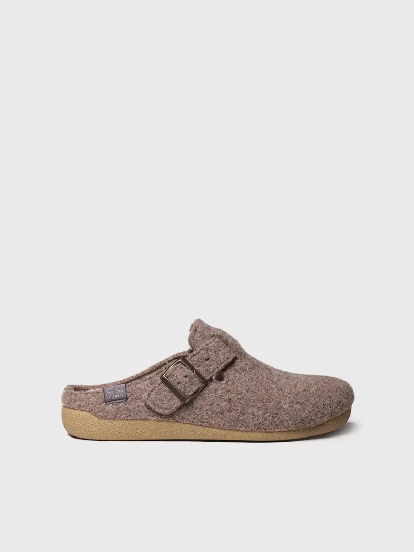 Toni Pons Slippers | NORTON-FP - Zapatilla tipo zueco para hombre en fieltro | NORTON-FP