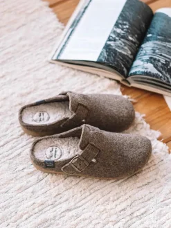 Toni Pons Slippers | NORTON-FP - Zapatilla tipo zueco para hombre en fieltro | NORTON-FP