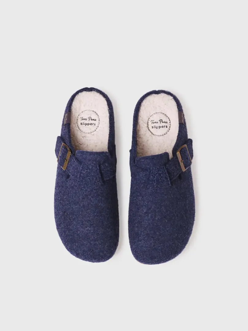 Toni Pons Slippers | NORTON-FP - Zapatilla tipo zueco para hombre en fieltro | NORTON-FP