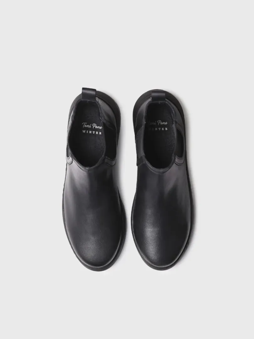 Toni Pons Botines Y Zapatos | PADUA - Botín de piel para mujer con elásticos laterales | PADUA