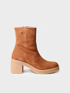 Toni Pons Botines Y Zapatos | PIANI-SY - Botín de tacón ancho para mujer en serraje | PIANI-SY