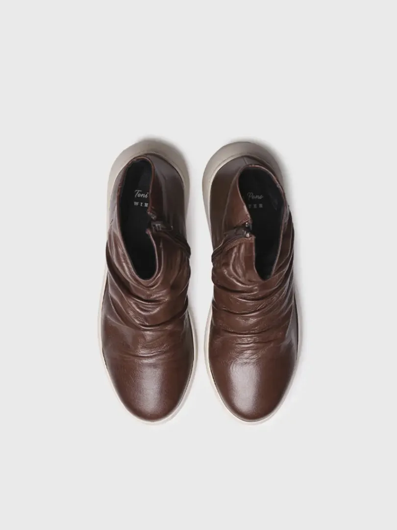 Toni Pons Botines Y Zapatos | PRETORIA - Botín de piel para mujer con cremallera lateral | PRETORIA