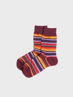 Toni Pons Calcetines Y Pinkies | QUEL-BR - Calcetines unisex en algodón a rayas | QUEL-BR