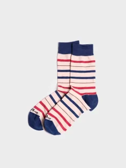 Toni Pons Calcetines Y Pinkies | QUEL-BR - Calcetines unisex en algodón a rayas | QUEL-BR