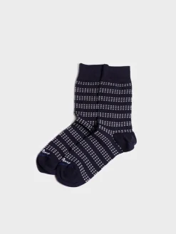 Toni Pons Calcetines Y Pinkies | QUEL-BR - Calcetines unisex en algodón a rayas | QUEL-BR