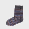 Toni Pons Calcetines Y Pinkies | QUEL-BR - Calcetines unisex en algodón a rayas | QUEL-BR