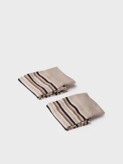 Toni Pons Calcetines Y Pinkies | QUEL-BR - Calcetines unisex en algodón a rayas | QUEL-BR