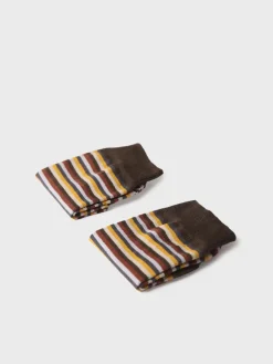 Toni Pons Calcetines Y Pinkies | QUEL-BR - Calcetines unisex en algodón a rayas | QUEL-BR