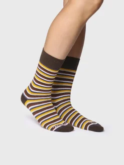 Toni Pons Calcetines Y Pinkies | QUEL-BR - Calcetines unisex en algodón a rayas | QUEL-BR