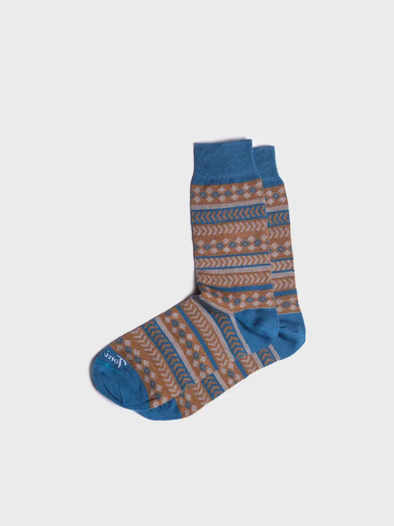 Toni Pons Calcetines Y Pinkies | QUEL-HK - Calcetines unisex en algodón a rayas | QUEL-HK