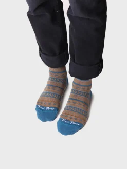 Toni Pons Calcetines Y Pinkies | QUEL-HK - Calcetines unisex en algodón a rayas | QUEL-HK