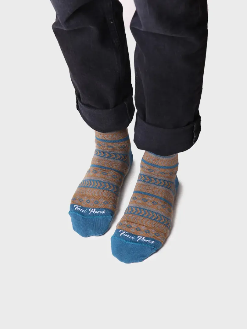 Toni Pons Calcetines Y Pinkies | QUEL-HK - Calcetines unisex en algodón a rayas | QUEL-HK