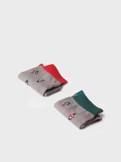 Toni Pons Calcetines Y Pinkies | QUEL-ND - Calcetines unisex en algodón con motivos navideños | QUEL-ND