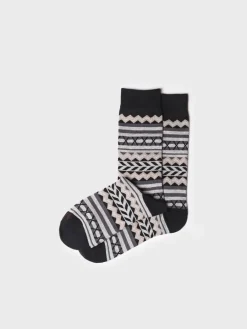 Toni Pons Calcetines Y Pinkies | QUEL-YA - Cacetines unisex de algodón con cenefa | QUEL-YA