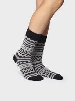 Toni Pons Calcetines Y Pinkies | QUEL-YA - Cacetines unisex de algodón con cenefa | QUEL-YA