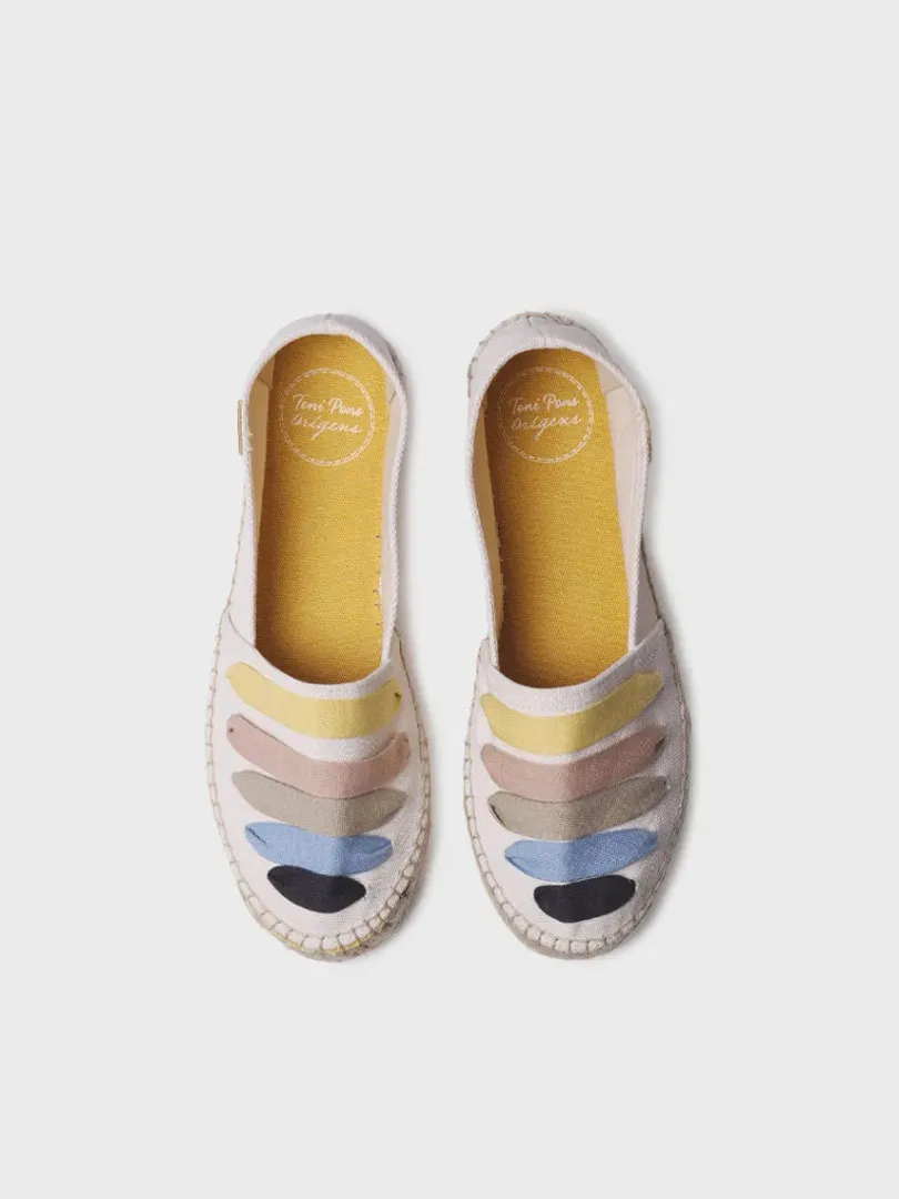 Toni Pons Sandalias | ROSE-CM - Alpargata plana con cintas para mujer | ROSE-CM