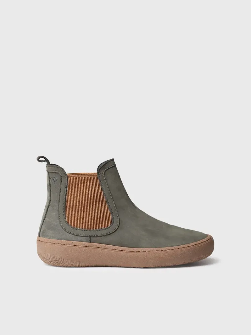 Toni Pons Botines Y Zapatos | SERRA - Botín para mujer en piel nobuk con elásticos laterales | SERRA