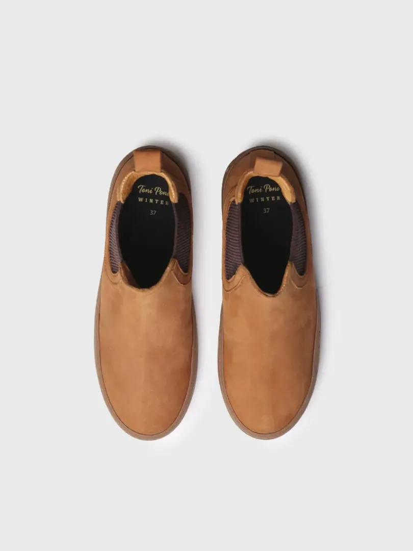 Toni Pons Botines Y Zapatos | SERRA - Botín para mujer en piel nobuk con elásticos laterales | SERRA