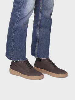 Toni Pons Botines Y Zapatos | SORT - Botín para mujer con cordones en piel nobuk | SORT
