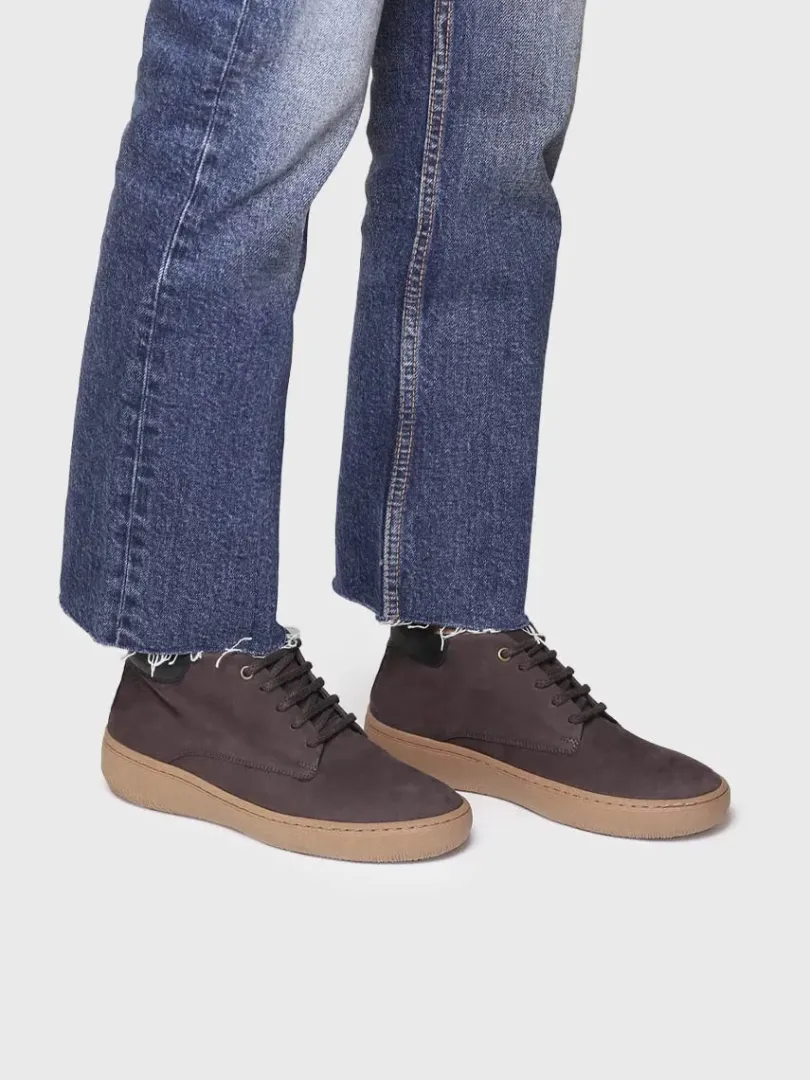 Toni Pons Botines Y Zapatos | SORT - Botín para mujer con cordones en piel nobuk | SORT