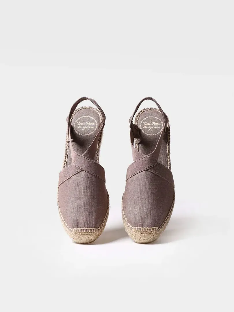 Toni Pons Cuñas Medias | Cerradas | TER - Alpargata de cuña media vegana | TER