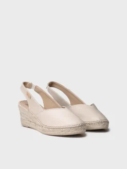 Toni Pons Cuñas Medias | Cerradas | TERMAL - Alpargata de mujer en piel con cuña para un calce más ancho | TERMAL
