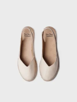 Toni Pons Cuñas Medias | Cerradas | TERMAL - Alpargata de mujer en piel con cuña para un calce más ancho | TERMAL