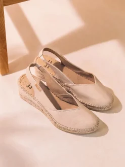 Toni Pons Cuñas Medias | Cerradas | TERMAL - Alpargata de mujer en piel con cuña para un calce más ancho | TERMAL