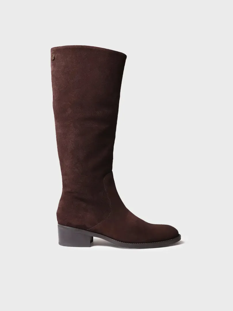 Toni Pons Botas | TIROL-SY - Bota alta para mujer en serraje | TIROL-SY