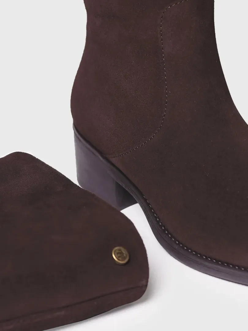 Toni Pons Botas | TIROL-SY - Bota alta para mujer en serraje | TIROL-SY